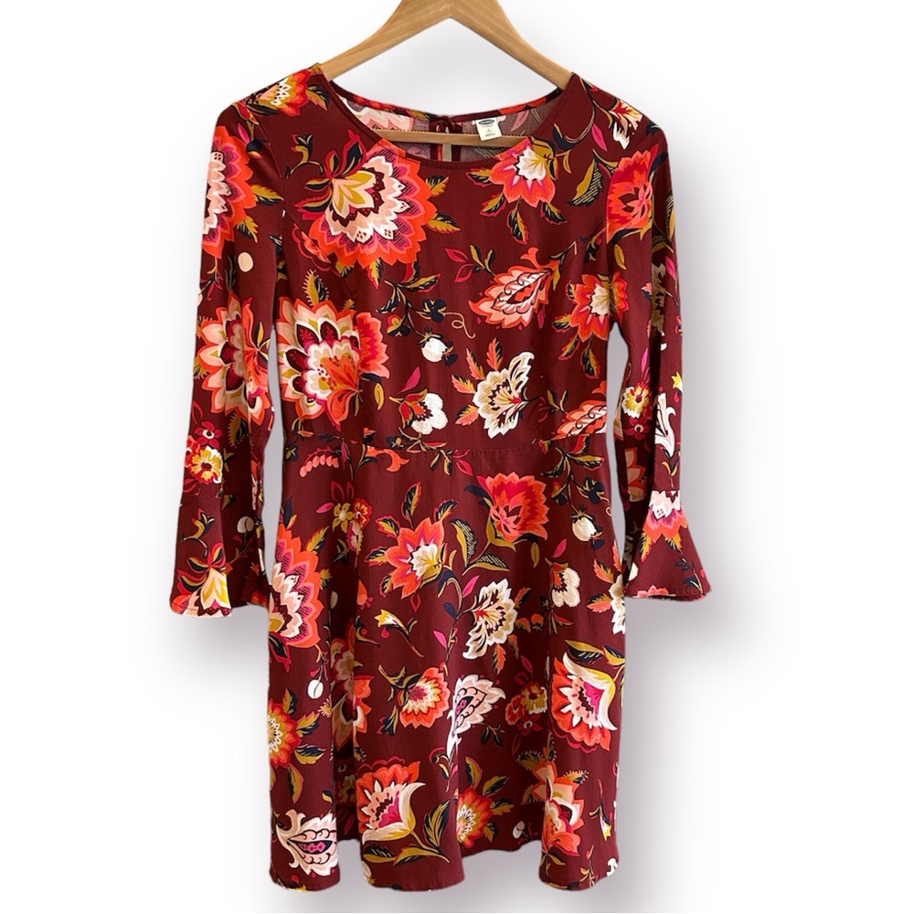 Old Navy Floral Print Dress NWT - Picture 3 of 13